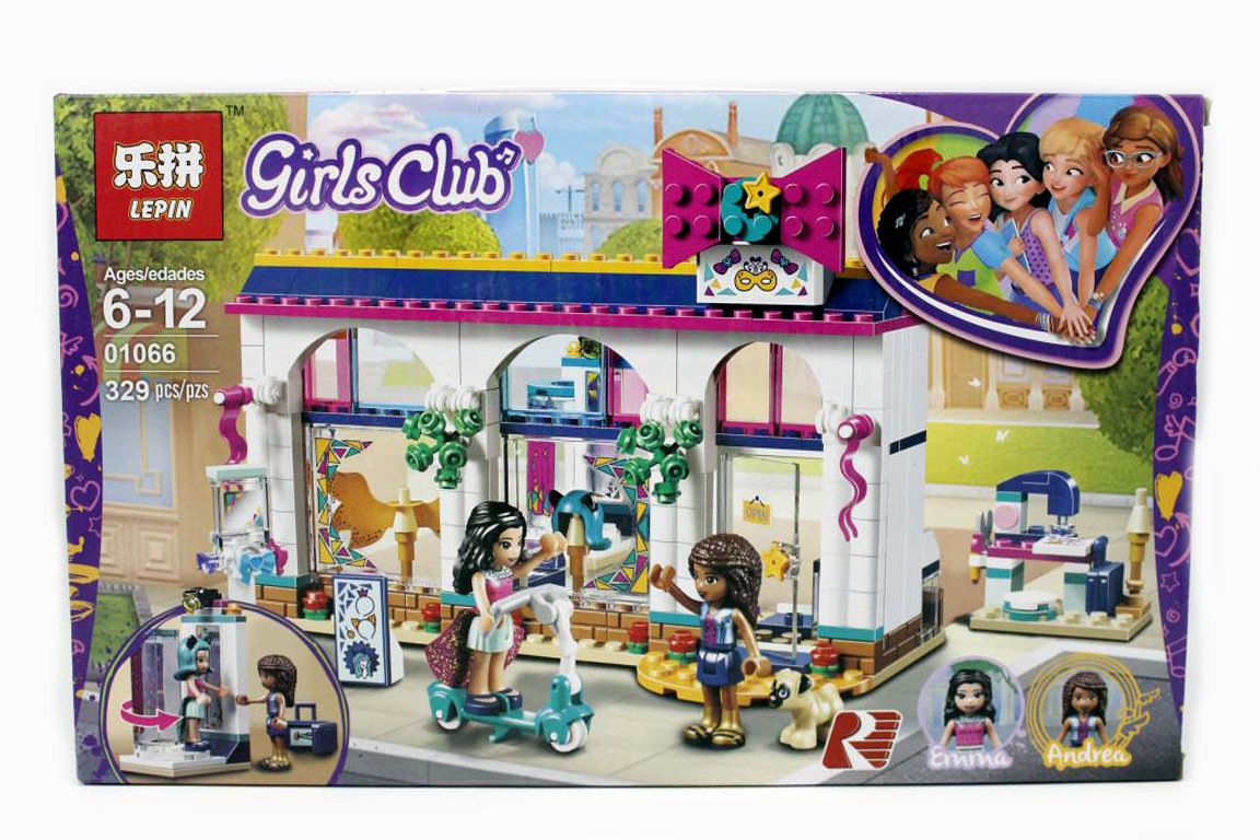 Girls Club Building Blocks Set (01066)